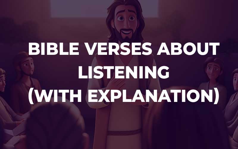 Bible Verses About Listening