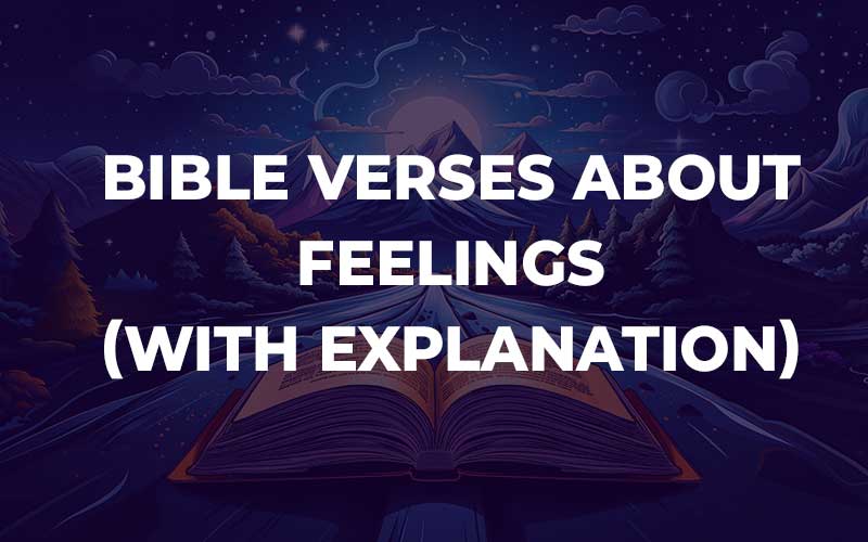 Bible Verses About Feelings