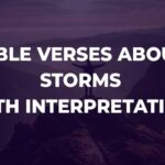 Bible Verses About Storms