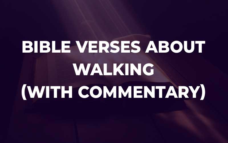 Bible Verses About Walking