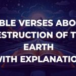 Bible Verses About Destruction Of The Earth