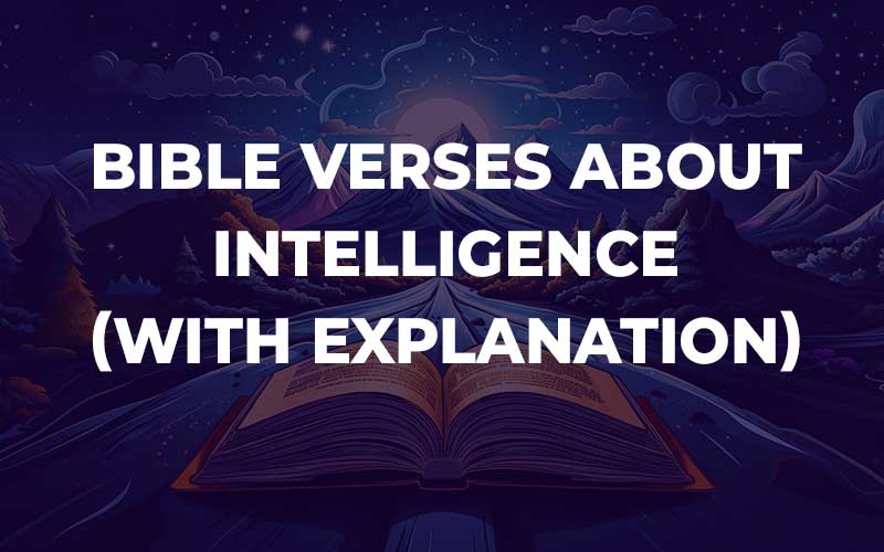 Bible Verses About Intelligence