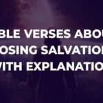 Bible Verses About Losing Salvation