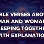 Bible Verses About Man And Woman Sleeping Together