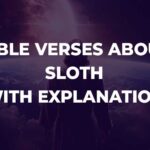 Bible Verses About Sloth