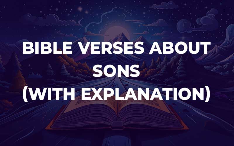 Bible Verses About Sons