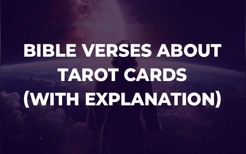 Bible Verses About Tarot Cards