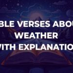 Bible Verses About Weather