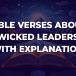 Bible Verses About Wicked Leaders