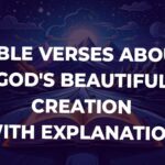 Bible Verses About God'S Beautiful Creation