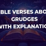 Bible Verses About Grudges