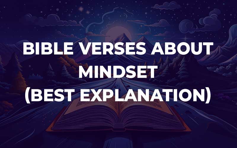 Bible Verses About Mindset