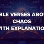 Bible Verses About Chaos