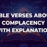 Bible Verses About Complacency