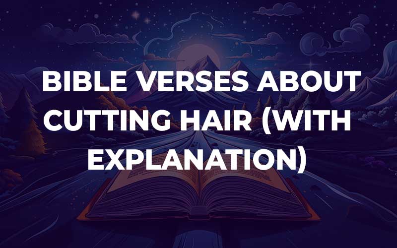 Bible Verses About Cutting Hair