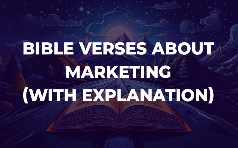 Bible Verses About Marketing