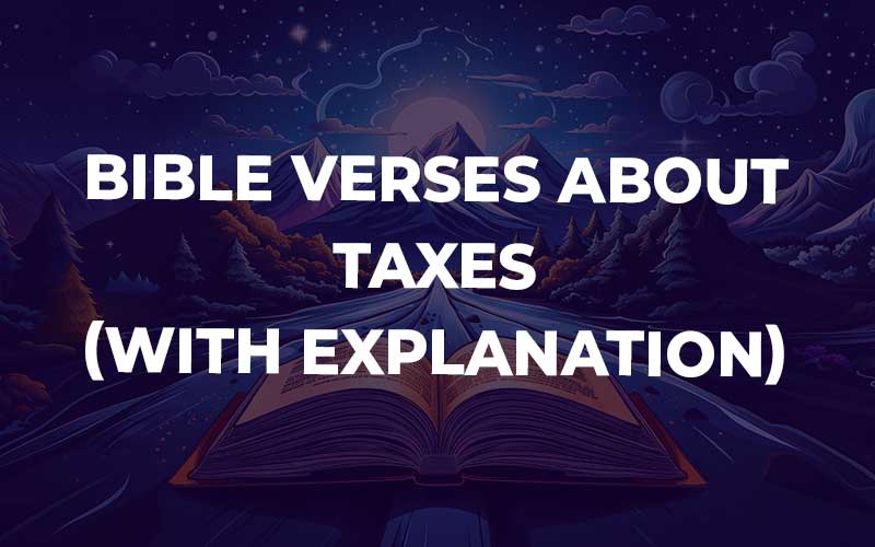 Bible Verses About Taxes