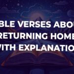 Bible Verses About Returning Home